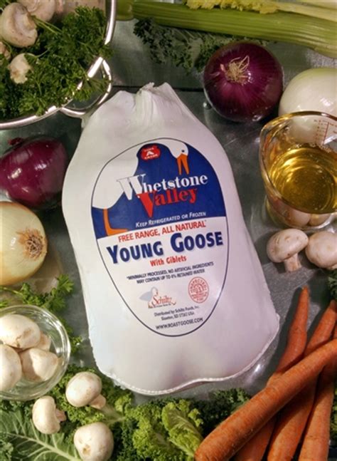 Goose is a delicious alternative to turkey at Christmas. . Frozen goose
